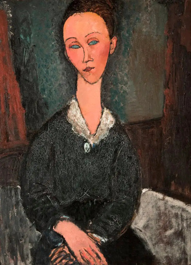 Donna con colletto bianco - Amedeo Modigliani