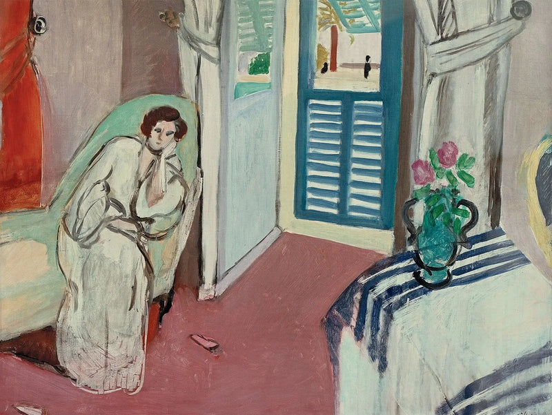 Donna sul divano - Henri Matisse