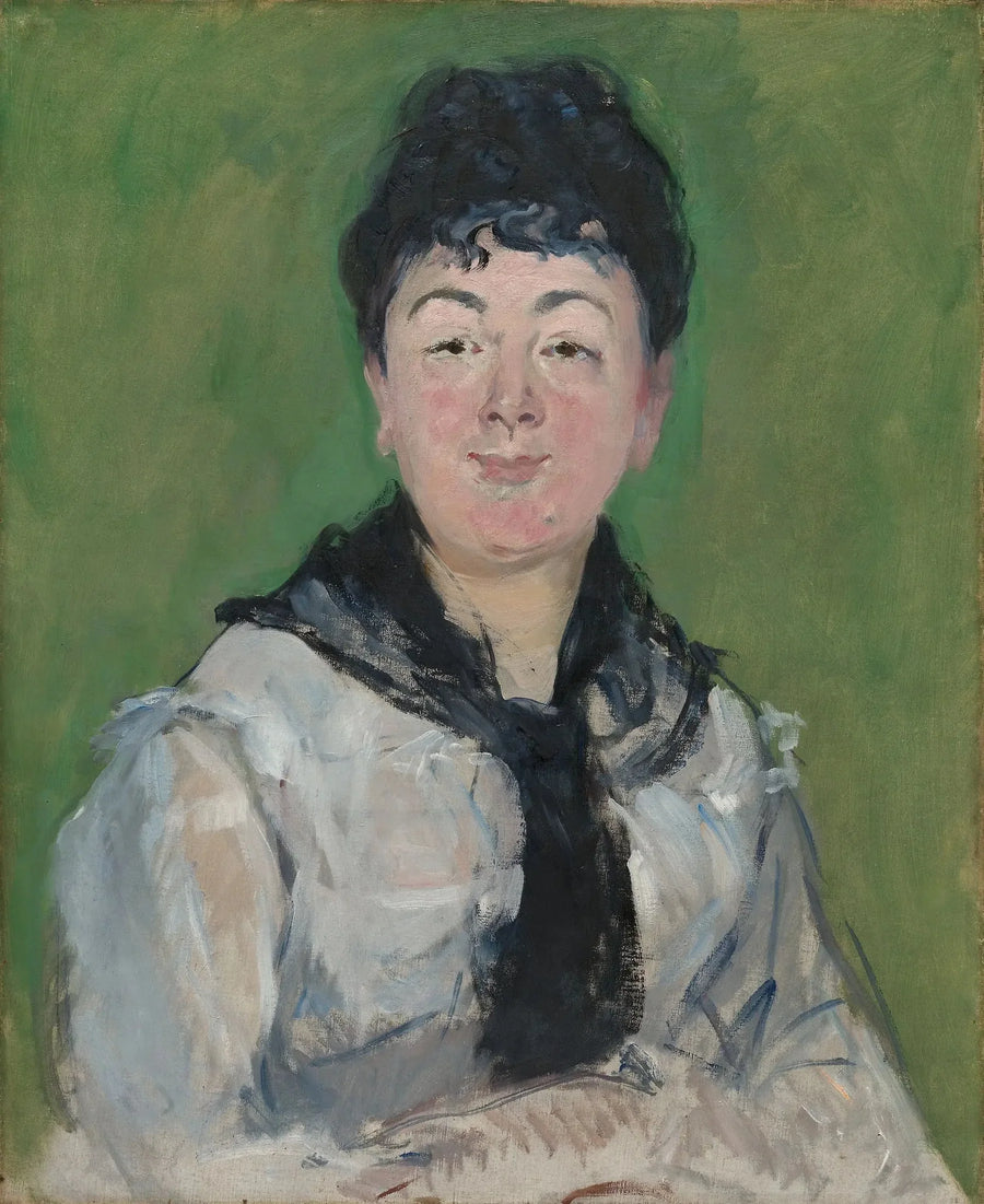 Donna con fazzoletto nero - Édouard Manet