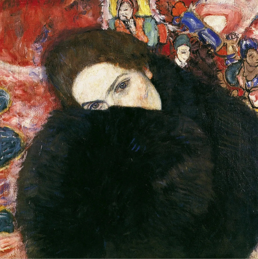 Donna con guanto - Gustav Klimt