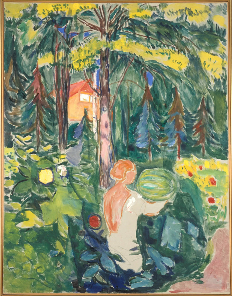 Donna con la zucca - Edvard Munch