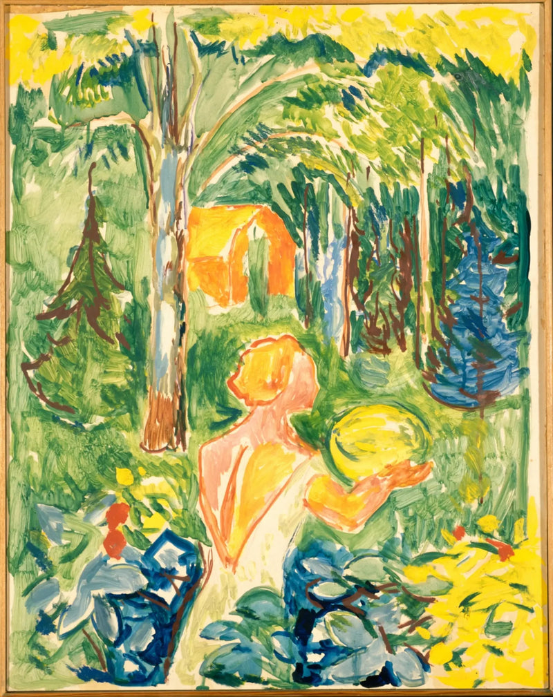 Donna con la zucca - Edvard Munch