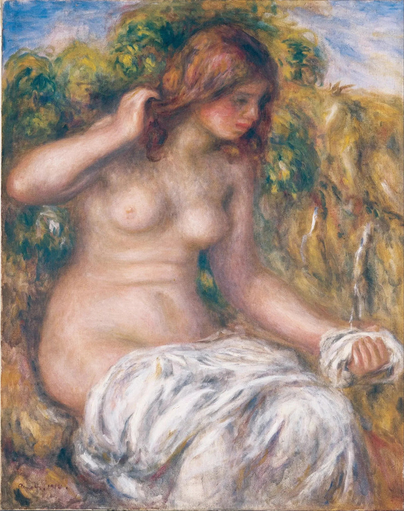 Donna in primavera - Pierre-Auguste Renoir