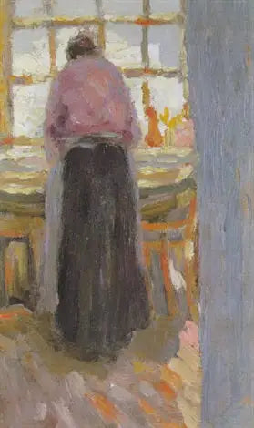 Donna che stira - Kazimir Malevich