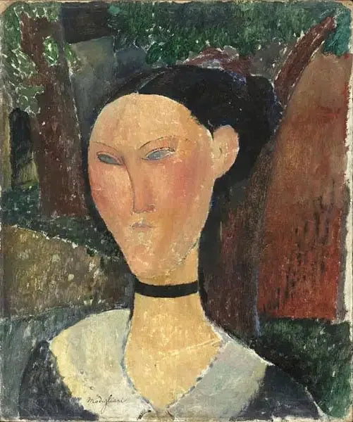 Donna con nastro di velluto - Amedeo Modigliani