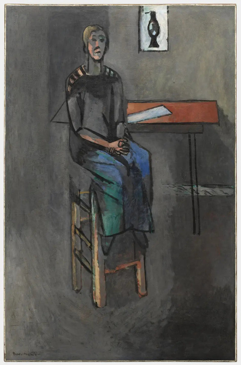 Donna con sgabello - Henri Matisse