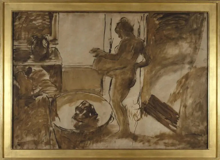Donna al Tub - Edgar Degas