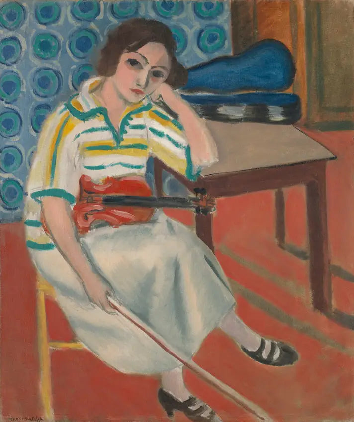 Donna con violino - Henri Matisse