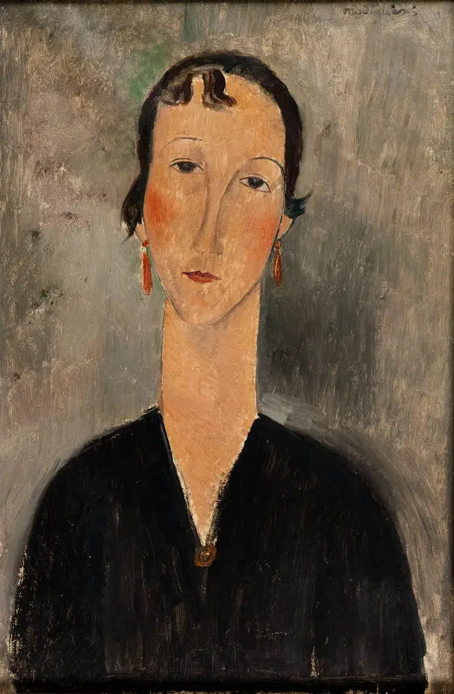Donna con orecchini - Amedeo Modigliani