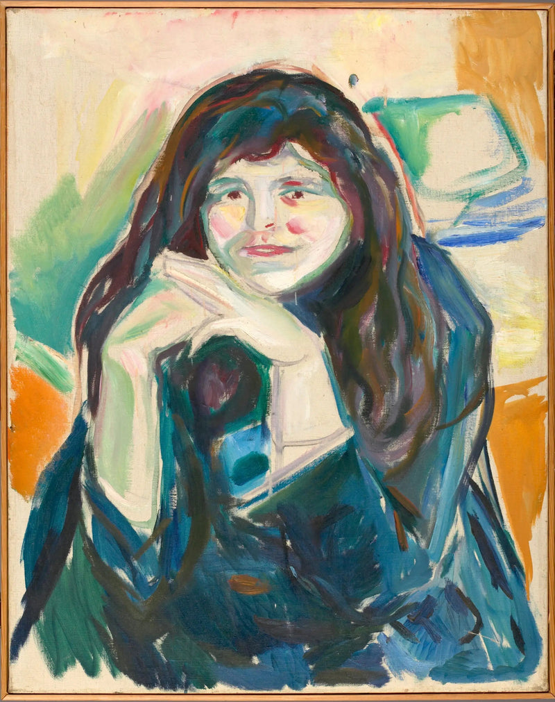 Donna con i capelli sciolti - Edvard Munch