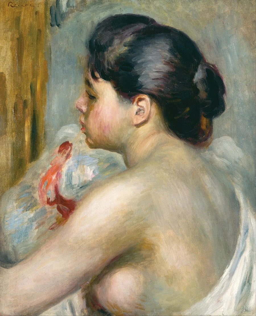 Donna dai capelli neri - Pierre-Auguste Renoir