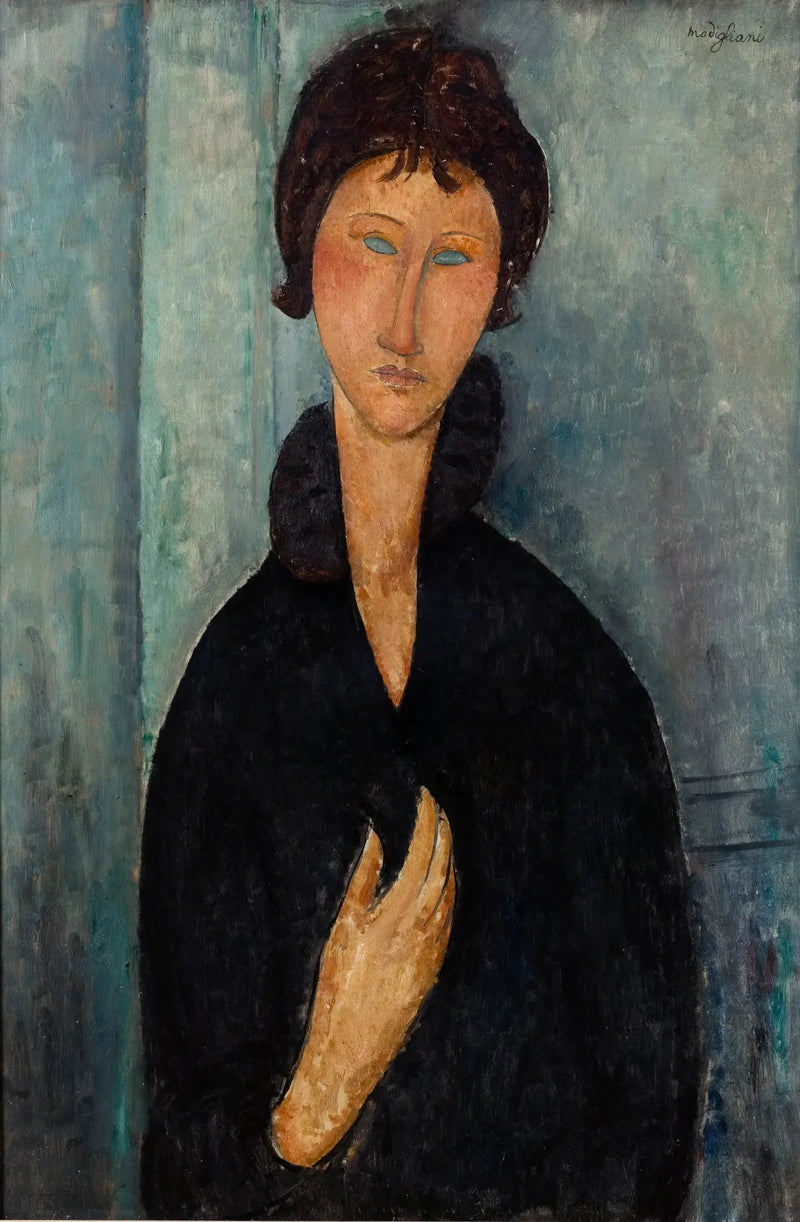 Donna dagli occhi blu - Amedeo Modigliani