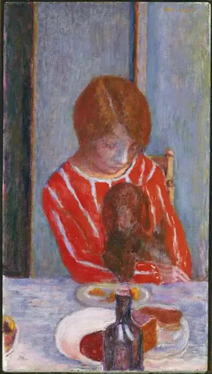 Donna con cane - Pierre Bonnard