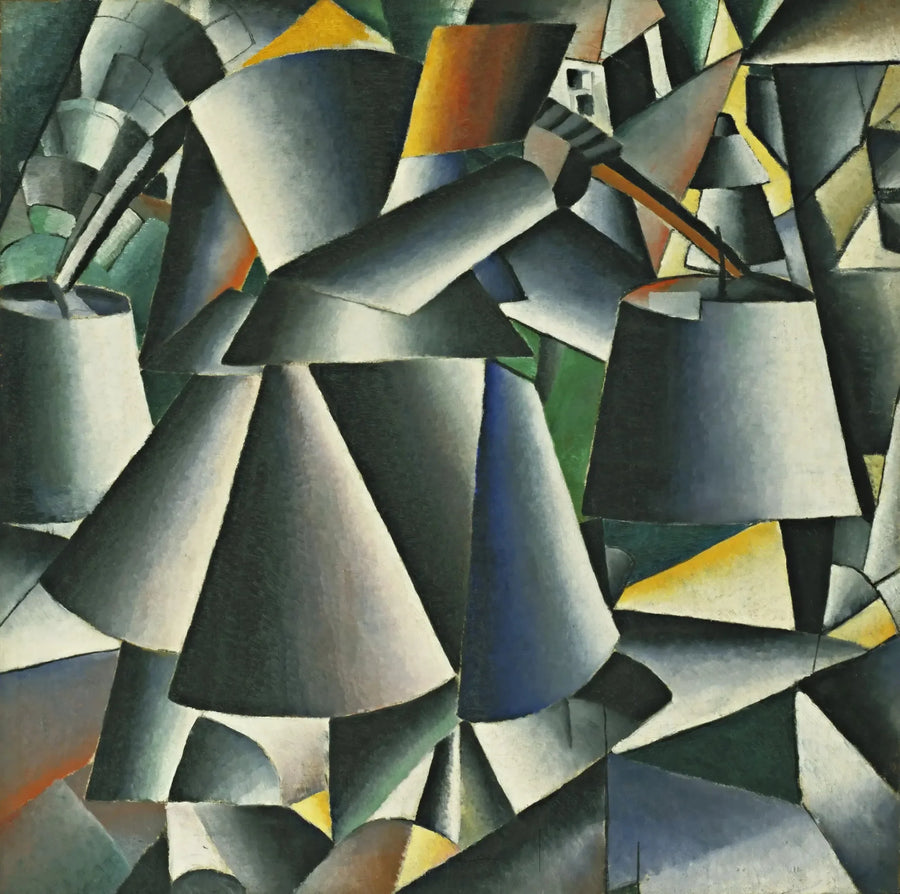 Donna con acque - Kazimir Malevich