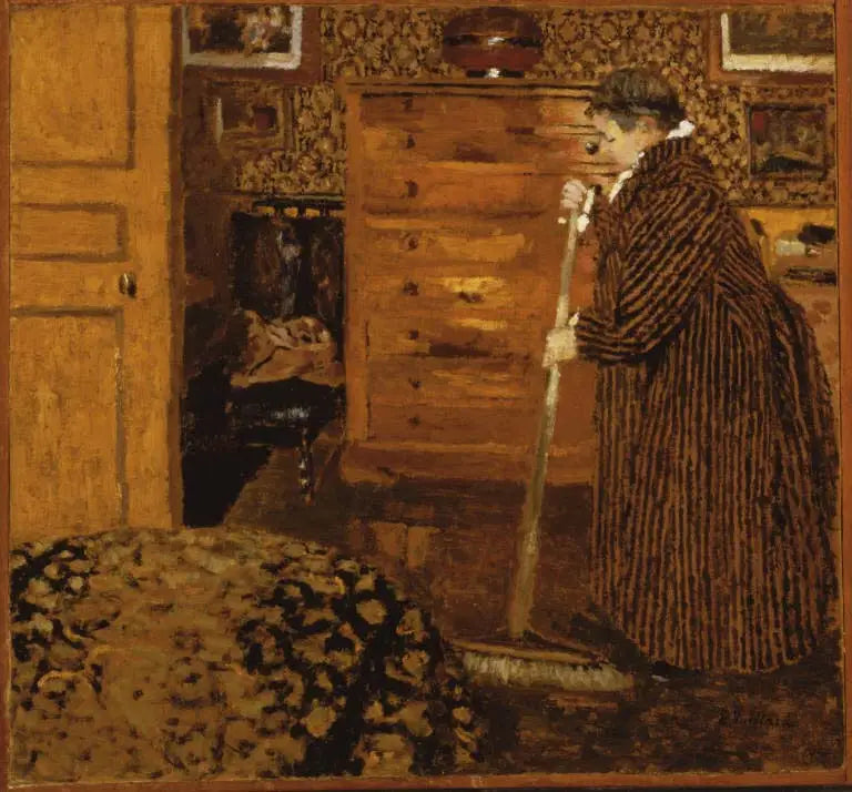 Donna che spazza - Édouard Vuillard