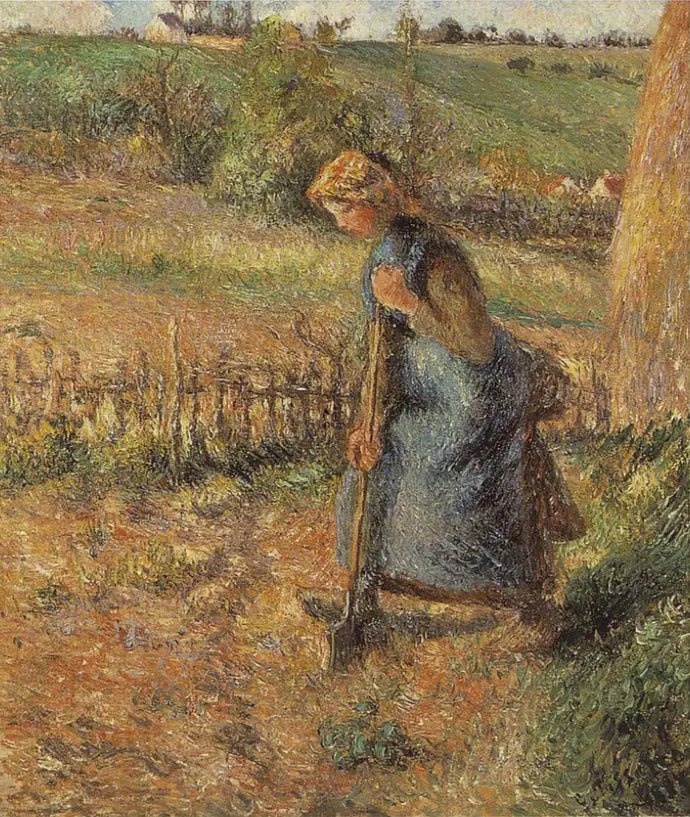 Donna che canta - Camille Pissarro