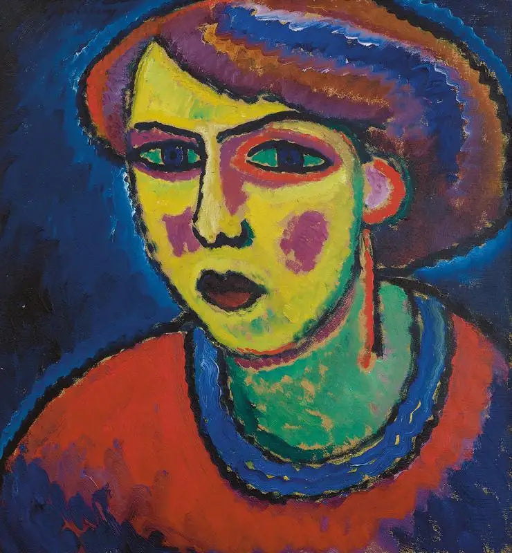 Donna bionda - Alexej von Jawlensky