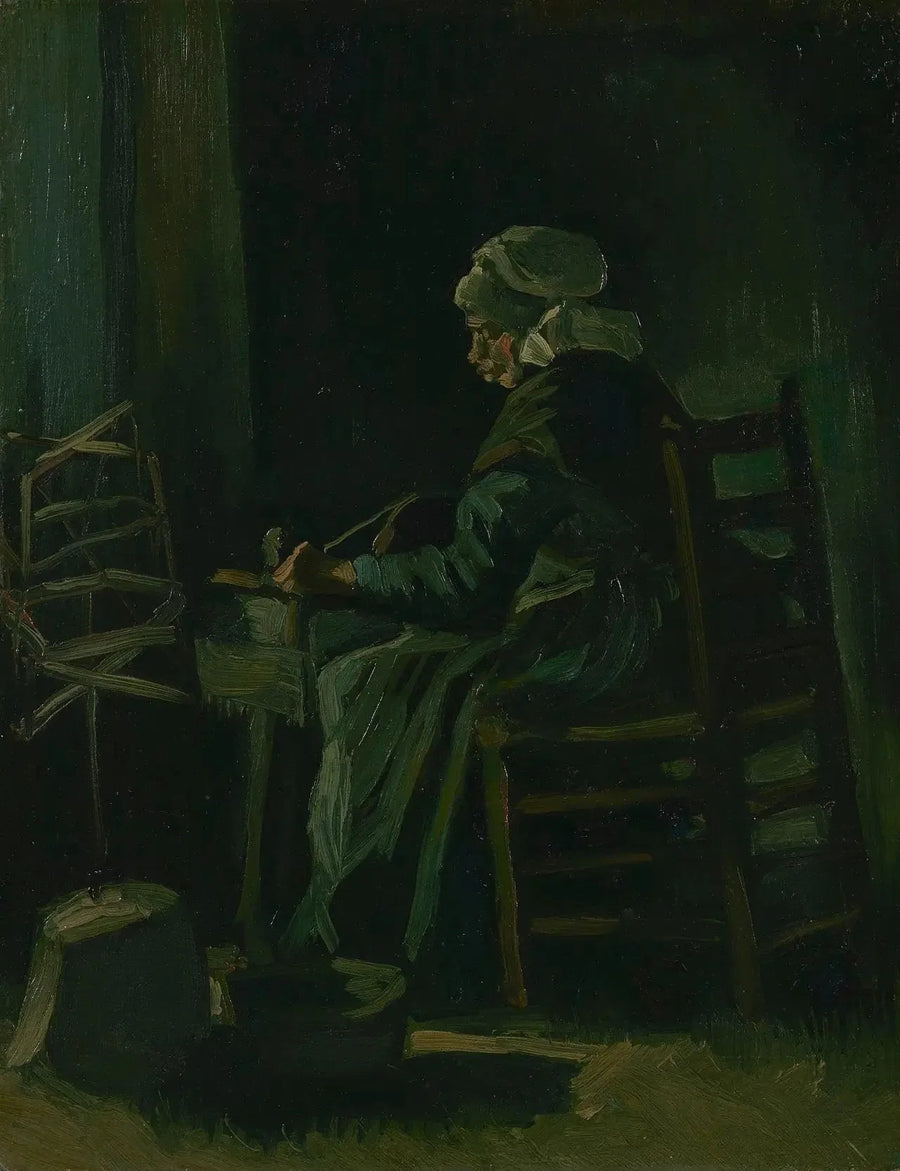 Donna che avvolge il filo - Vincent van Gogh