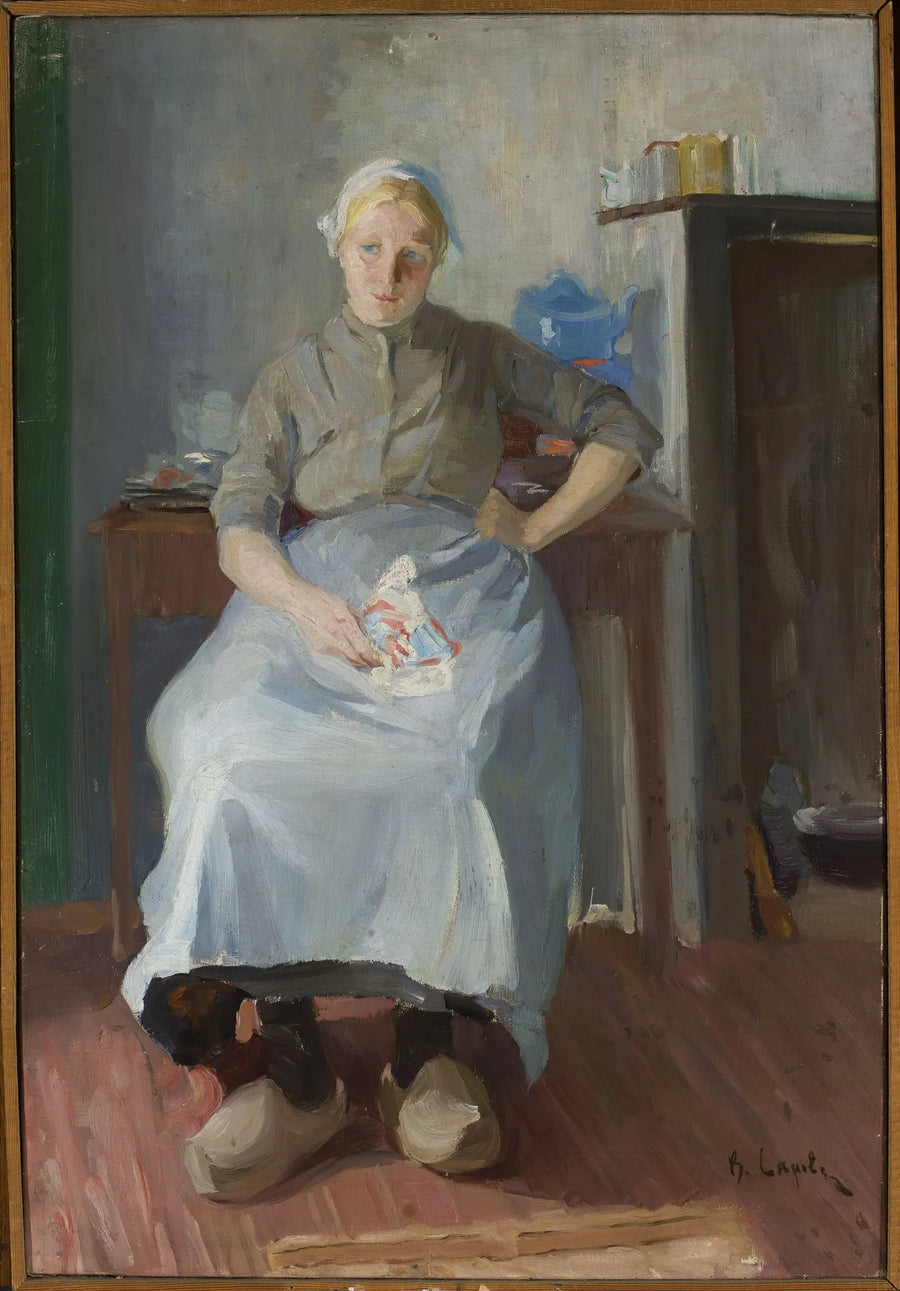 Donna bretone - Valentin Serov