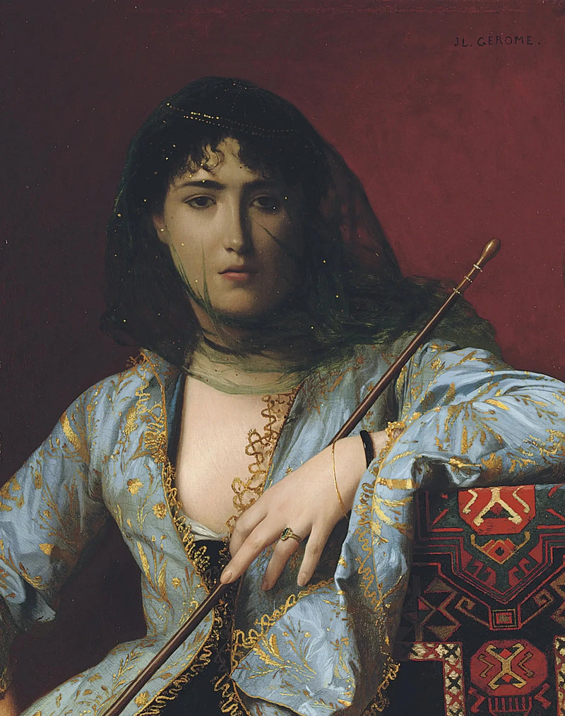 Donna circassa velata - Jean-Léon Gérôme
