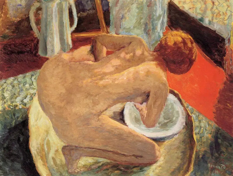 Donna in un bagno - Pierre Bonnard