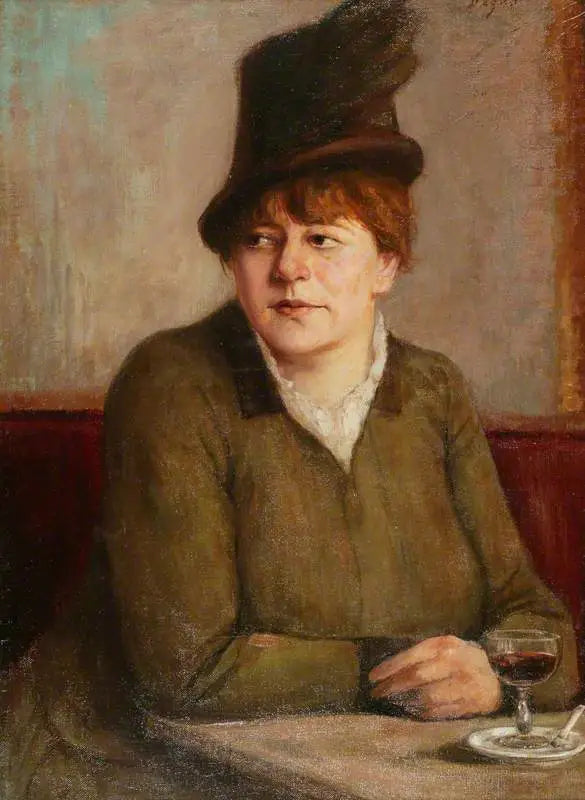 Donna in un caffè - Edgar Degas