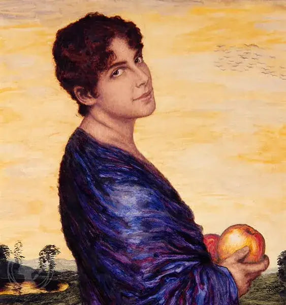 Donna in un Paesaggio - Franz Von Stuck