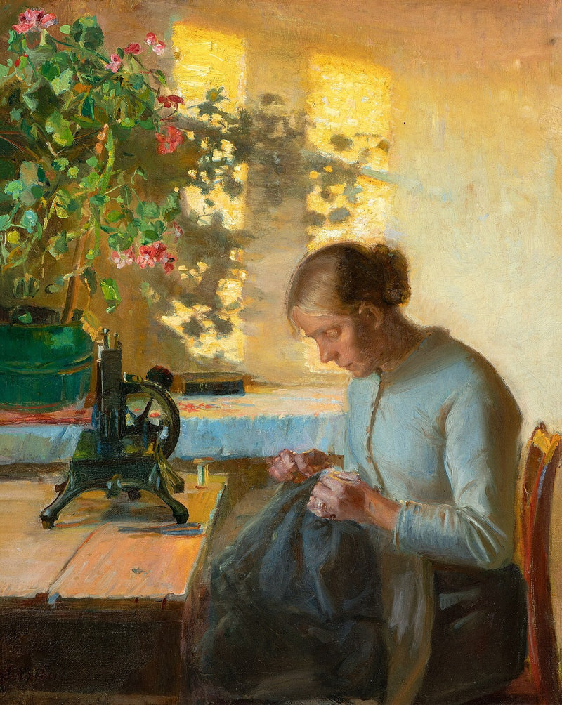 sarta moglie del pescatore - Anna Ancher