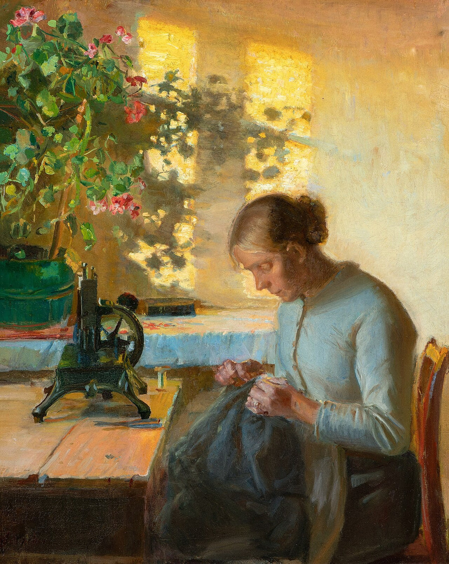 sarta moglie del pescatore - Anna Ancher