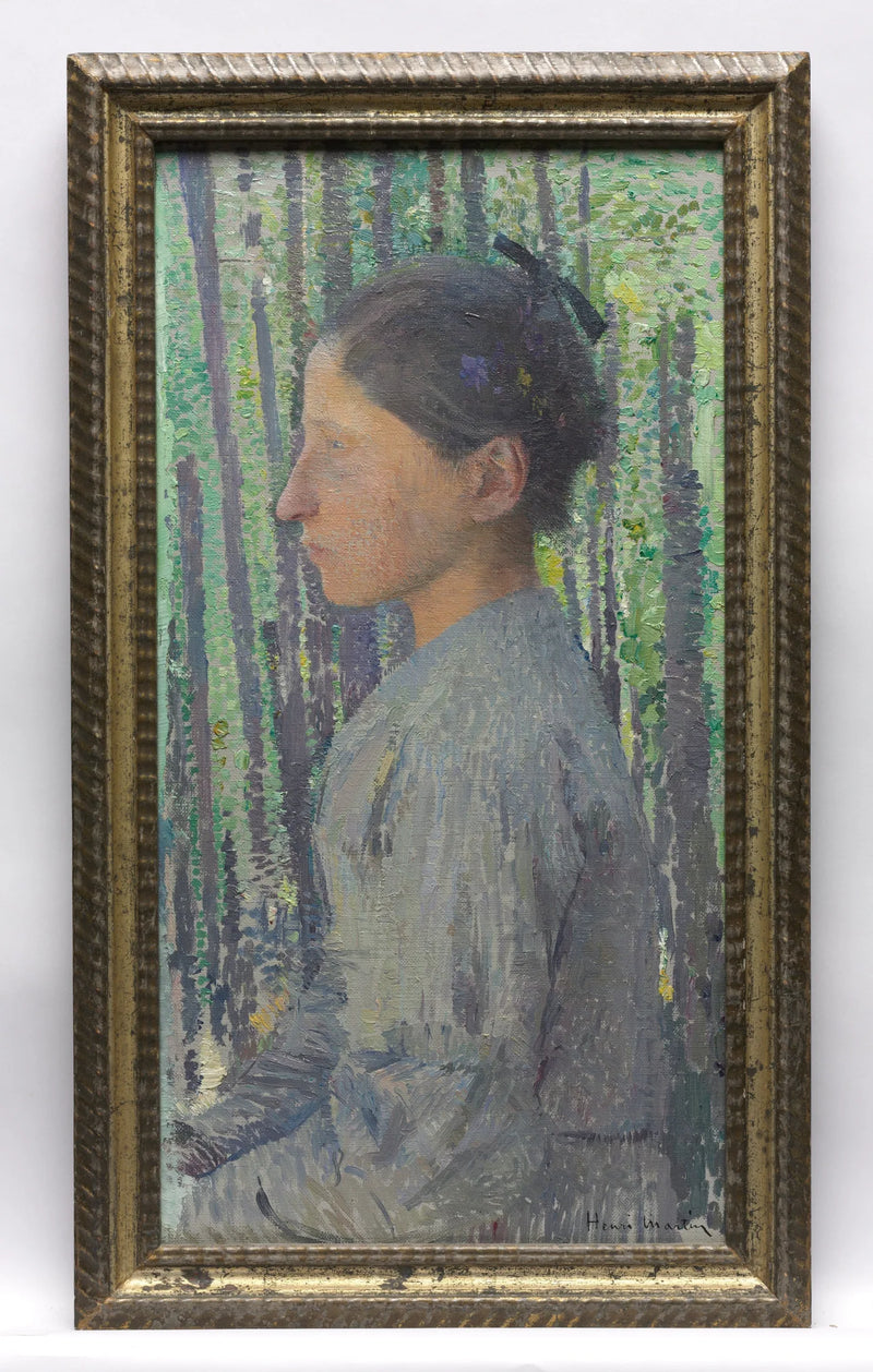 Donna di profilo - Henri-Jean Guillaume Martin