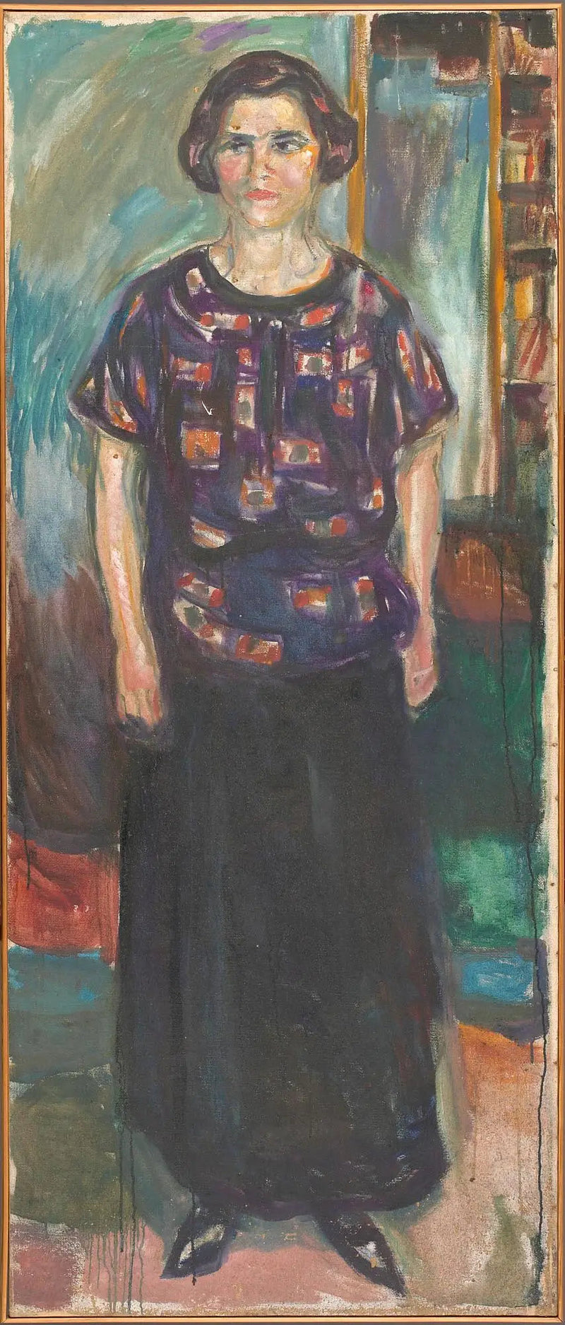 Donna in piedi - Edvard Munch
