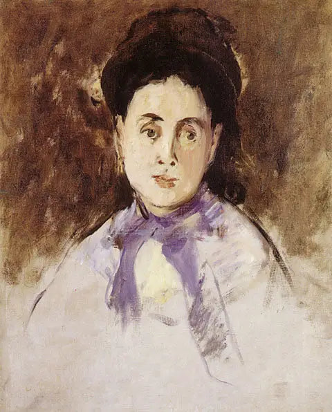 Donna in busto (Mme Bourdin) - Édouard Manet