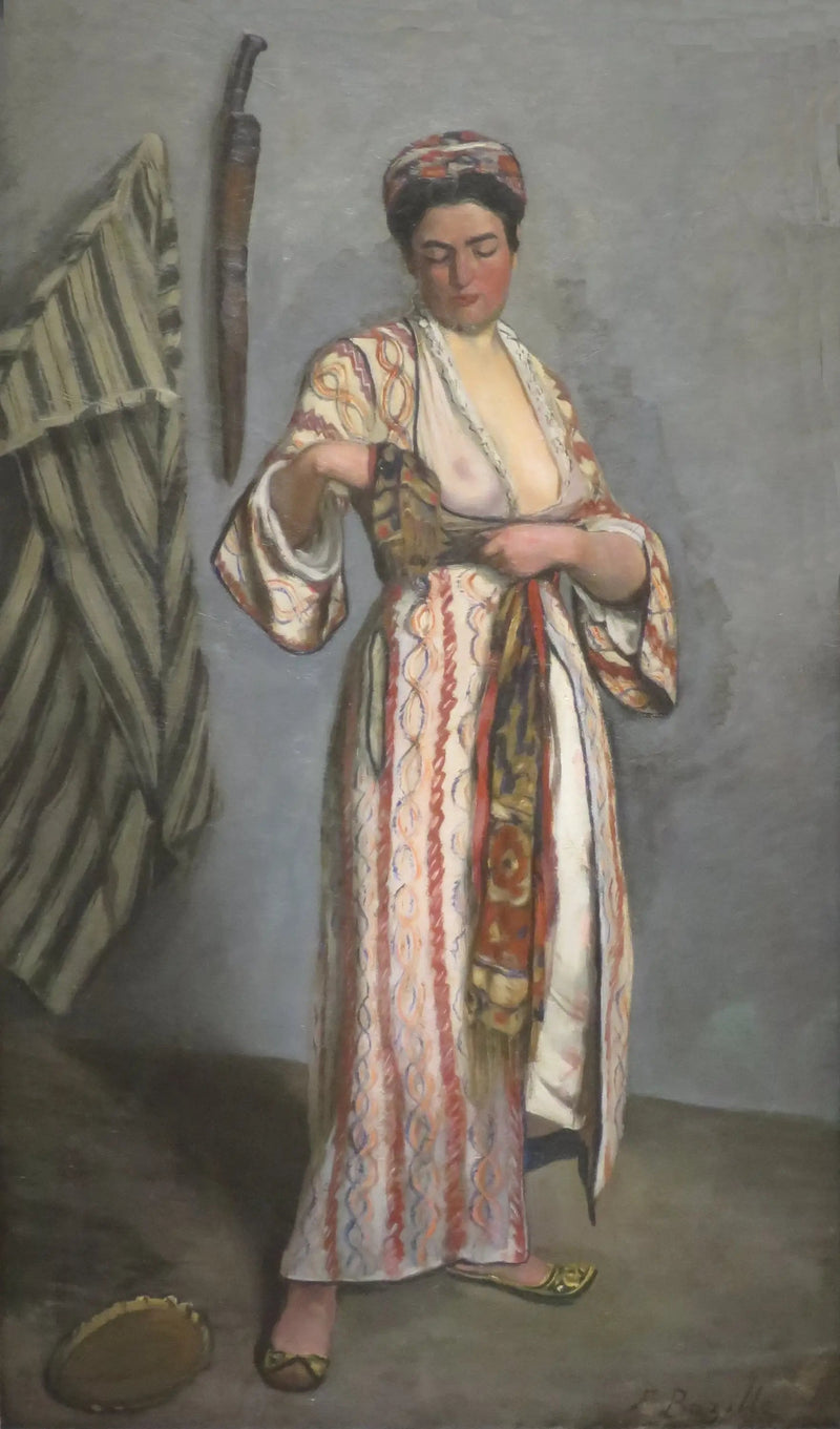Donna in costume mauriziano - Frédéric Bazille