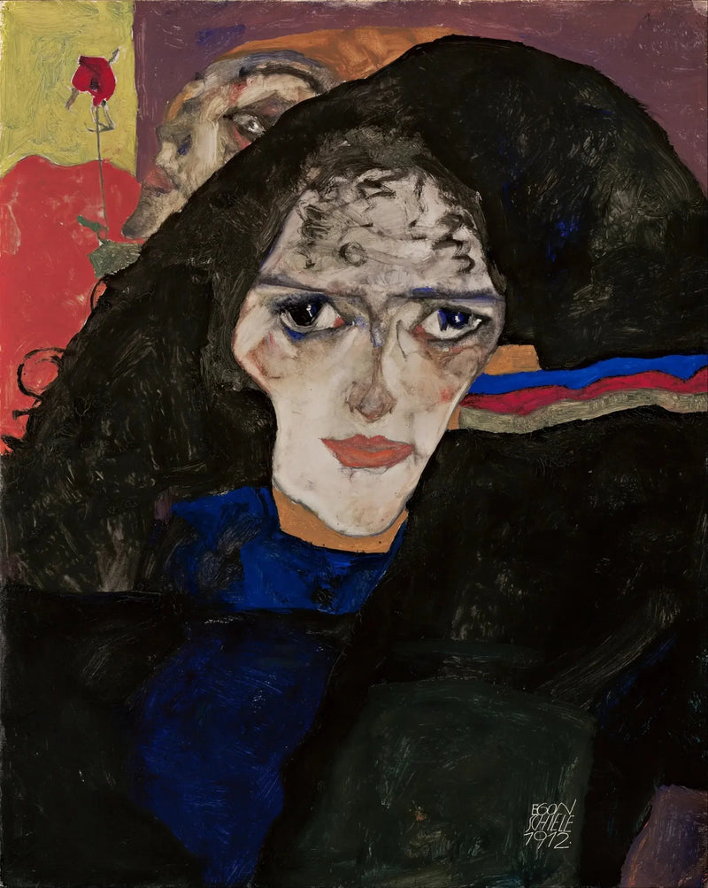 Donna in lutto - Egon Schiele
