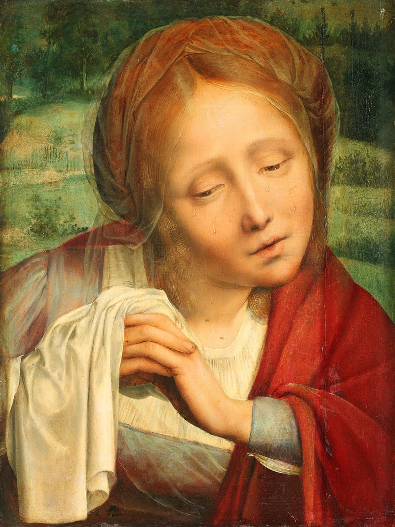 Donna in lutto tratta da un lamento - Quentin Metsys