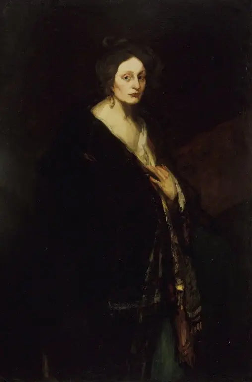 Donna con cappotto - Robert Henri