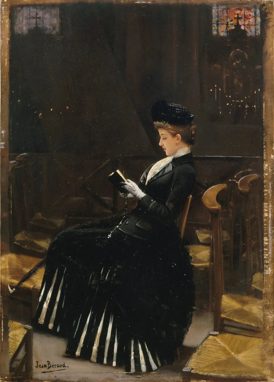 Donna in preghiera - Jean Béraud