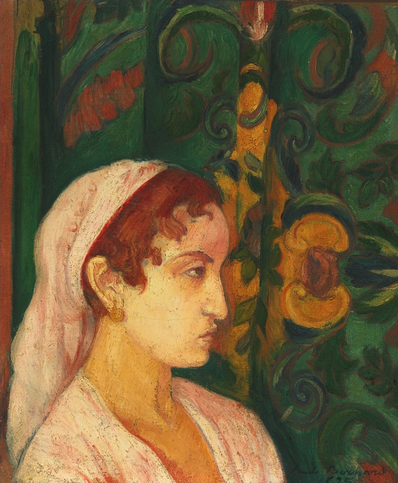Donna di profilo - Émile Bernard