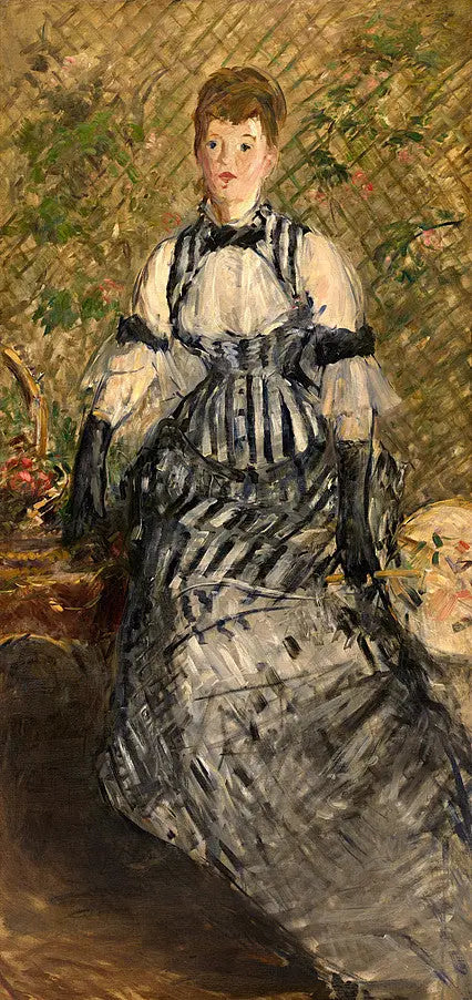 Donna in abito da sera - Édouard Manet