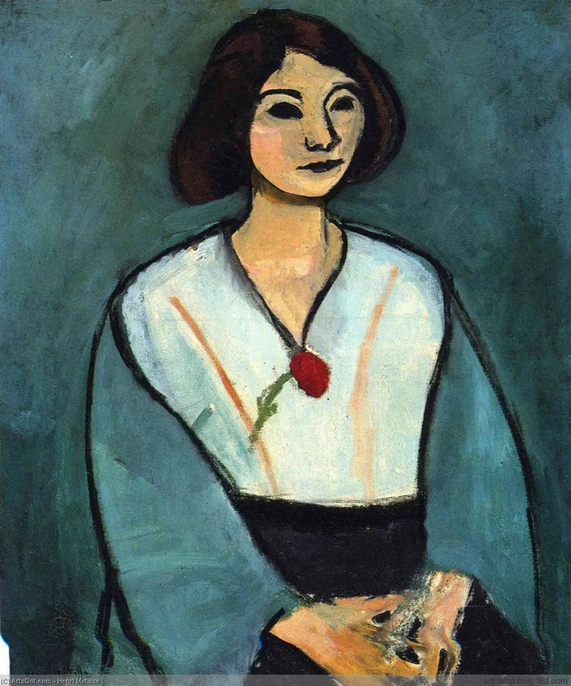 Donna in verde - Henri Matisse
