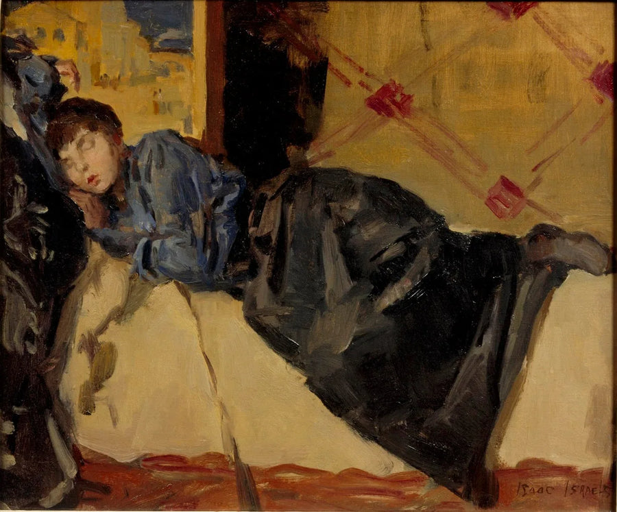 Donna addormentata - Isaac Israel