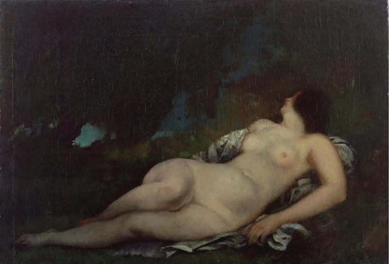 Donna stordente - Gustave Courbet