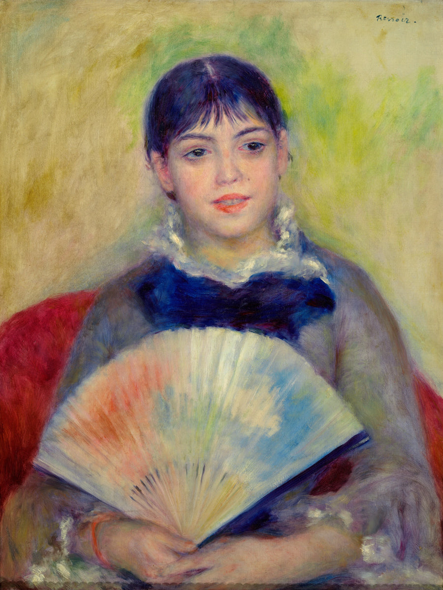 La Donna con il Ventaglio - Pierre-Auguste Renoir