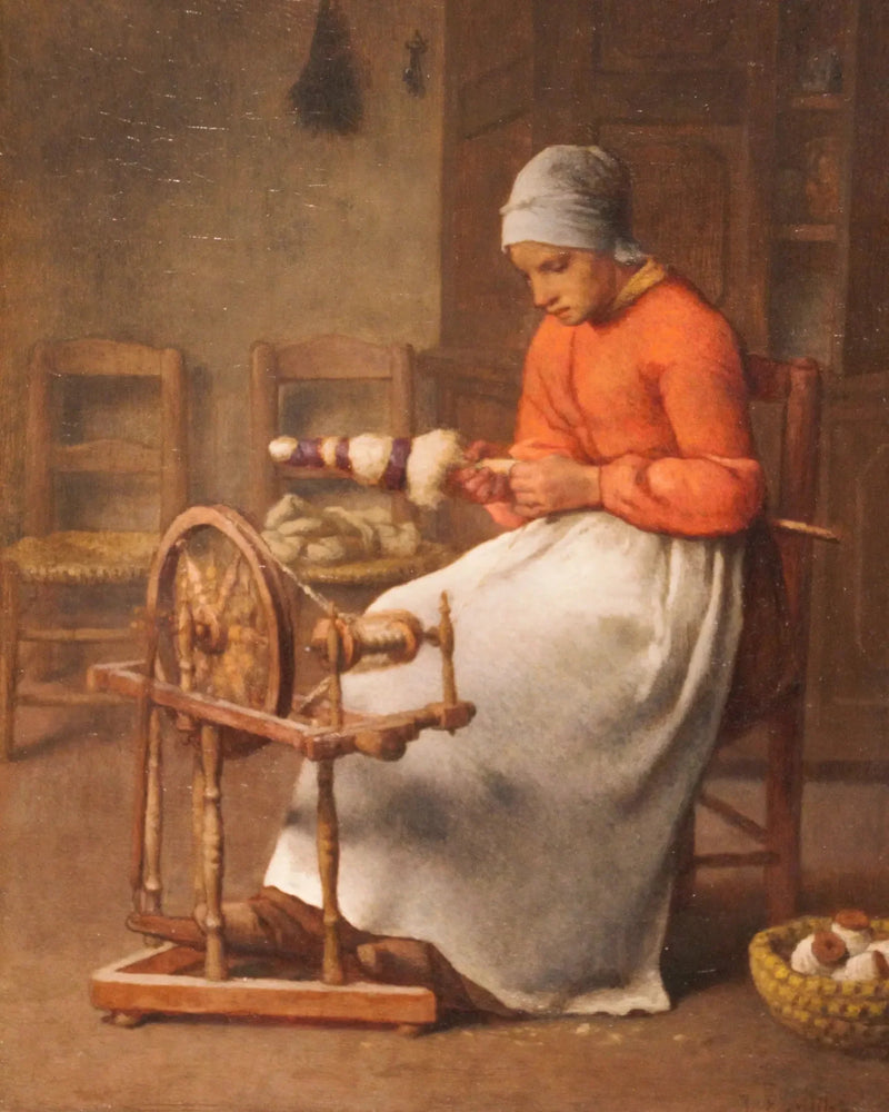 Donna in corsa - Jean-François Millet