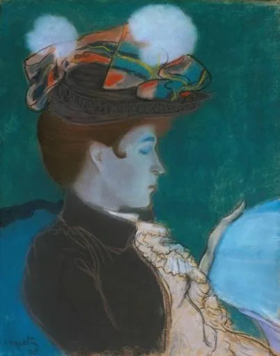 Donna che legge un giornale - Louis Anquetin