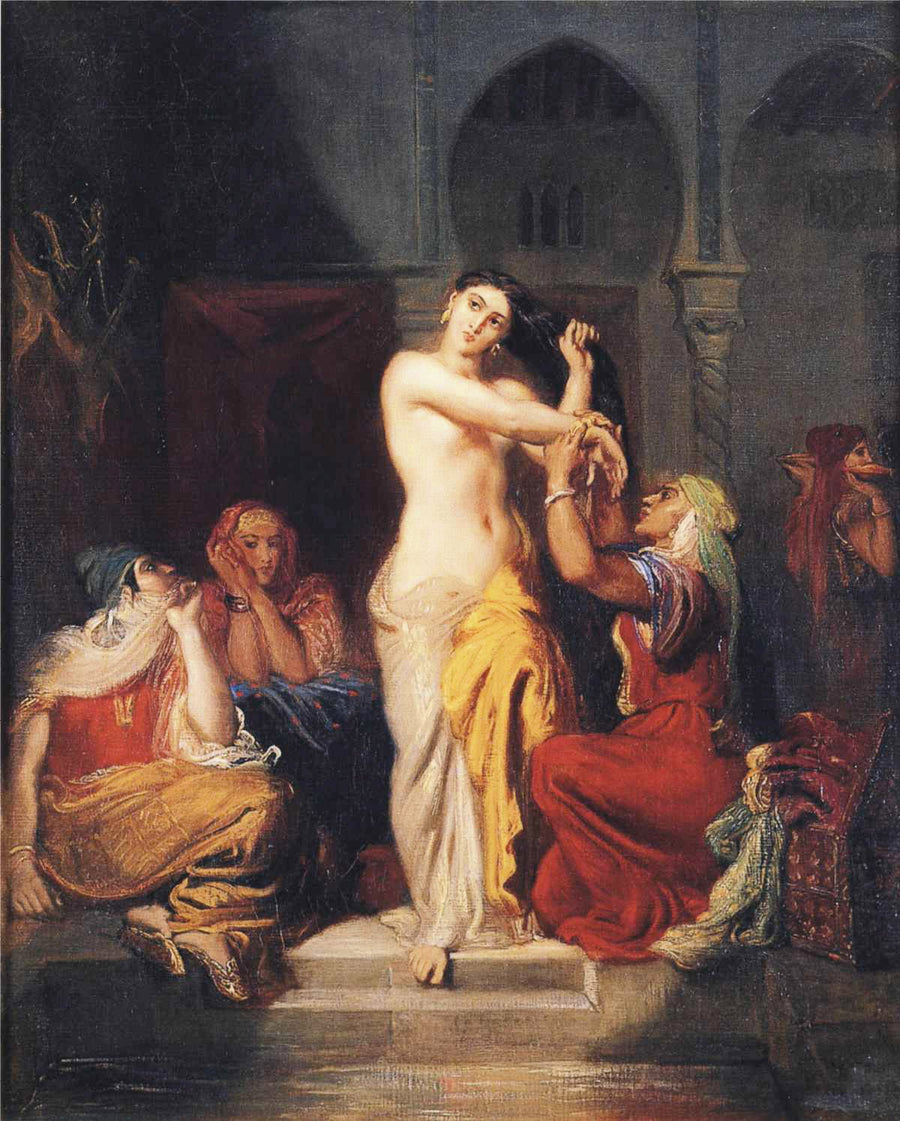 Femme mauresque sortant du bain - Théodore Chassériau