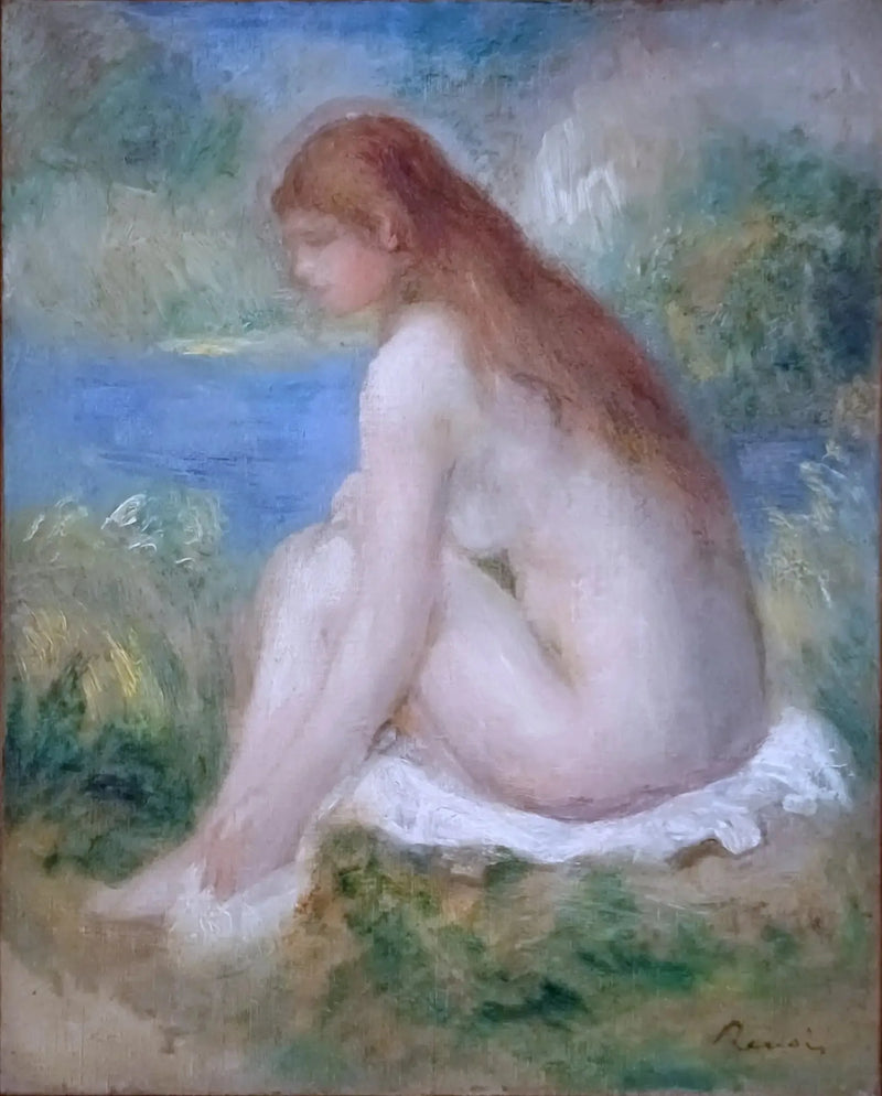 Donna nuda seduta - Pierre-Auguste Renoir