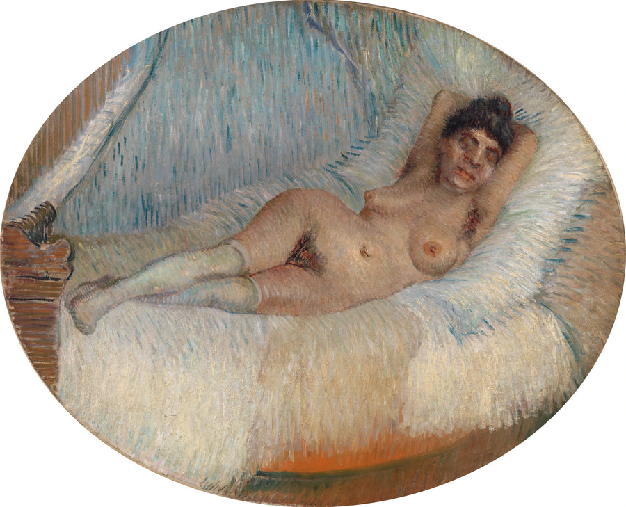 Donna nuda su un letto - Vincent van Gogh