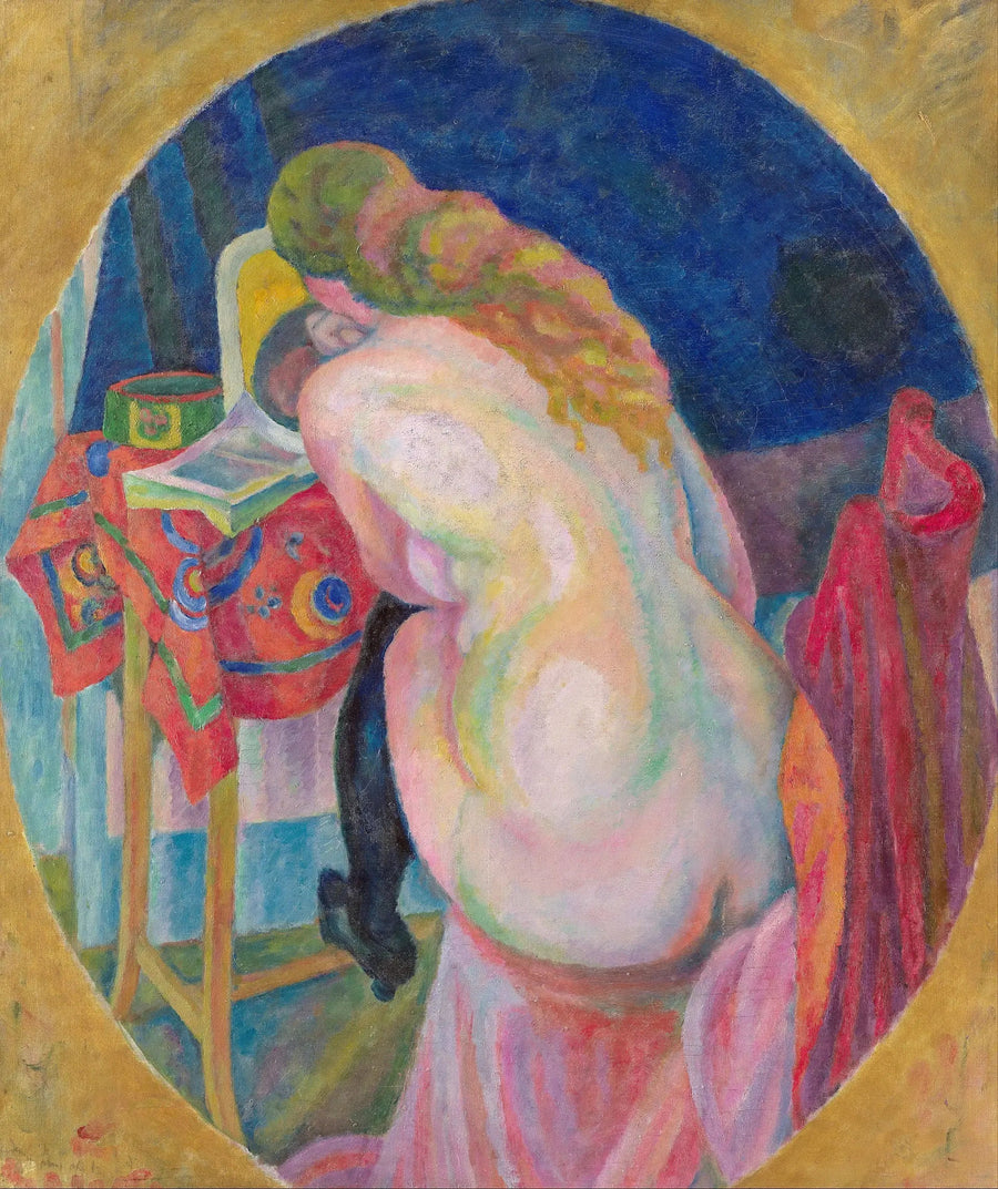 Donna nuda che legge - Robert Delaunay