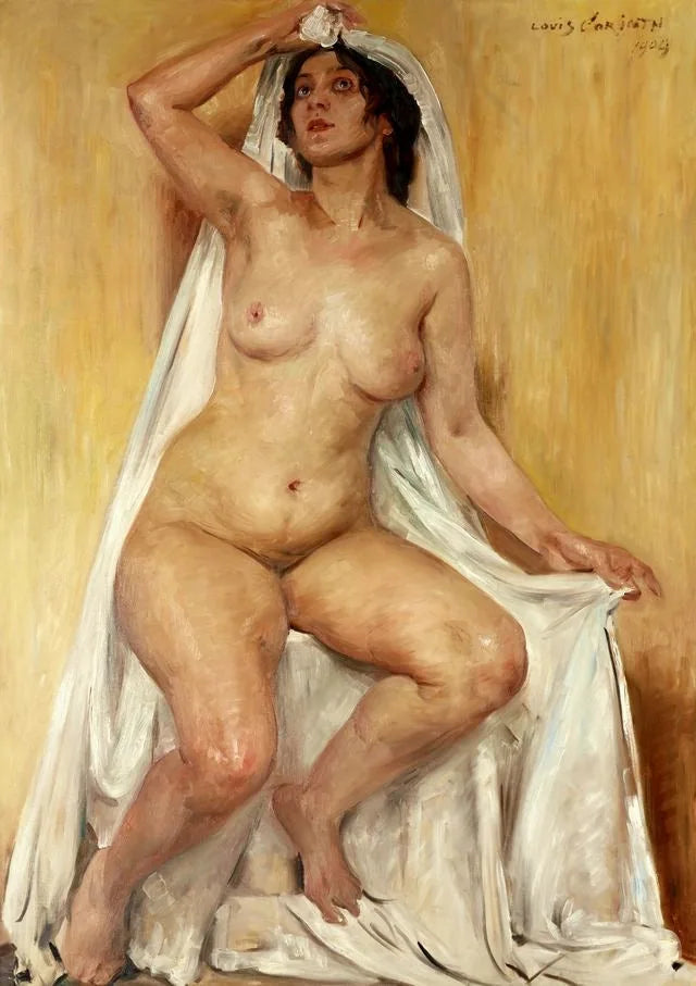 Donna nuda. - Lovis Corinth